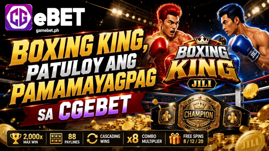 Boxing King, Patuloy ang Pamamayagpag sa CGEBET